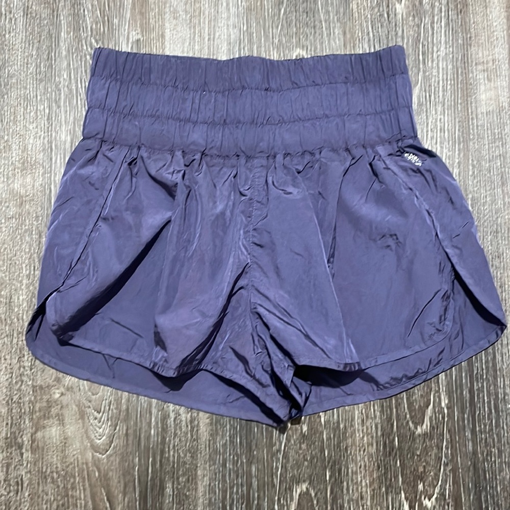 f p movement Size lg Purple High Waist Shorts